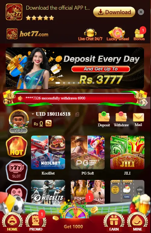 Hot77 Game