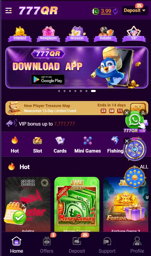 777QR Game